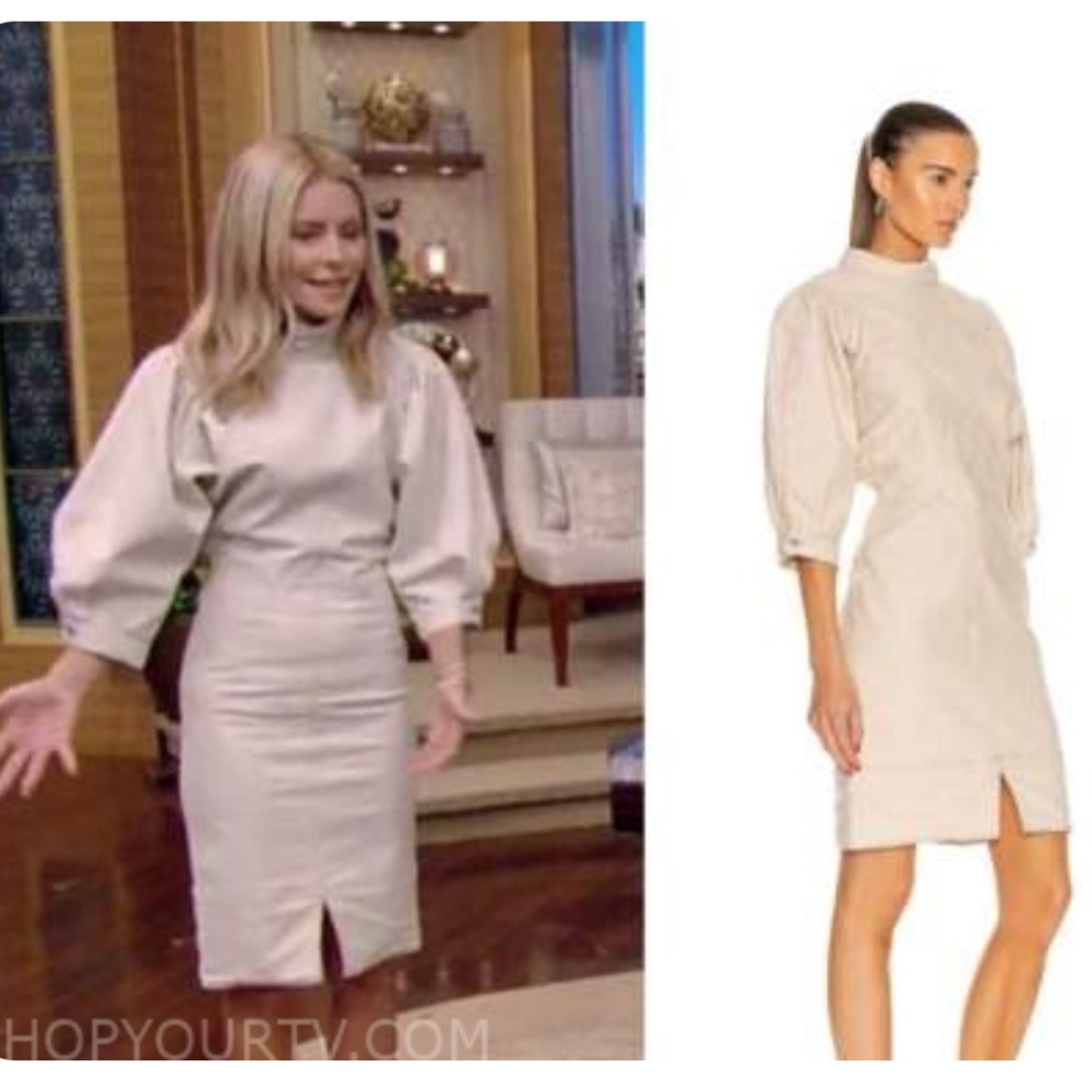 ISABEL MARANT  Laure Dress In Beige - Picture 2 of 5